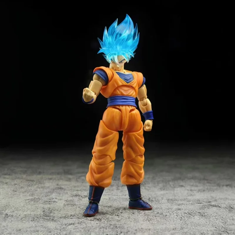 

YT Dragon Ball Super Saiyan Blue Son Goku Аксессуары для головы для модели 3,0 2,0 Фигурки Аниме Модель Подарки Игрушки ﻿