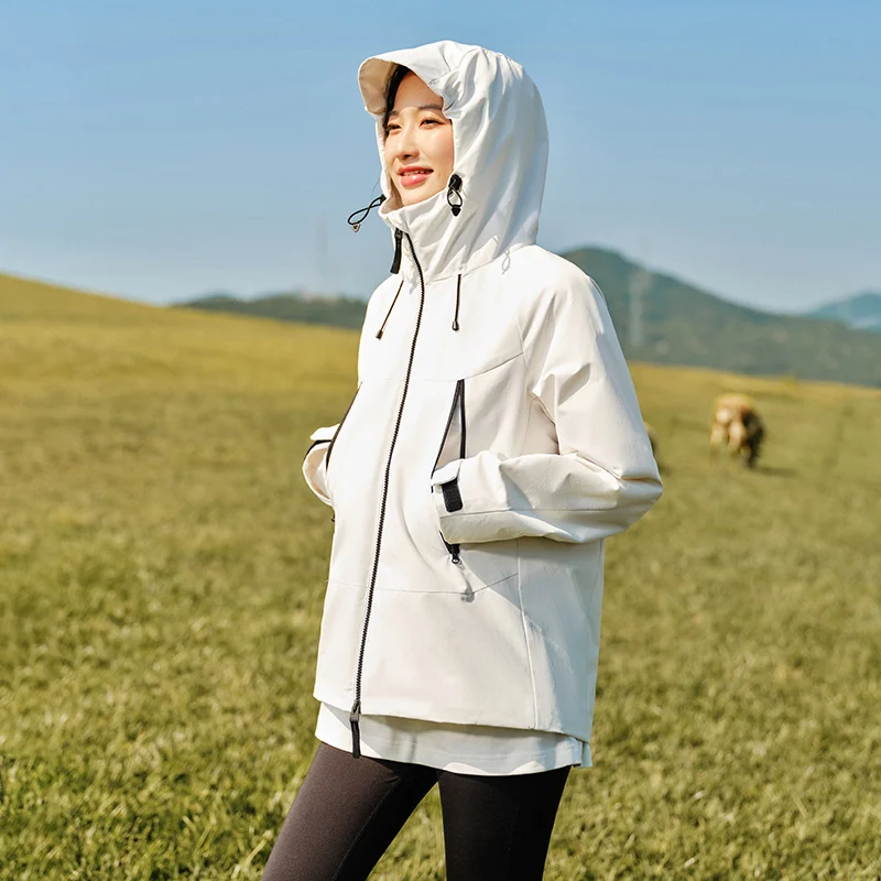 Semir Down Jacket Women Three-Defense Rainproof Windproof Moisture Permeable Three-in-One 2024 New Winter Two-Piece Down Jacket