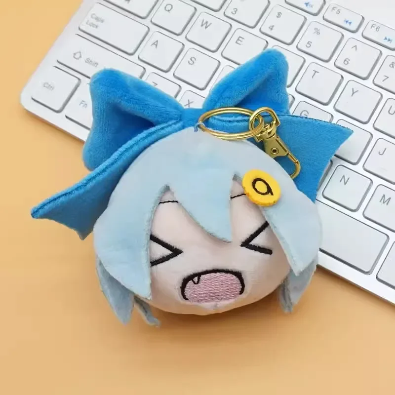 Touhou Project Fumo أفخم قلادة لعبة Cirno Sekibanki Ibuki Suika Nazrin لينة محشوة دمية على ظهره المفاتيح المشجعين هدايا عيد الميلاد