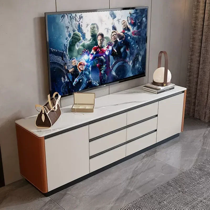 

Роскошная белая подставка для телевизора в скандинавском стиле, простой ящик, универсальный европейский стол для телевизора для гостиной, современная напольная мебель Muebles Hogar