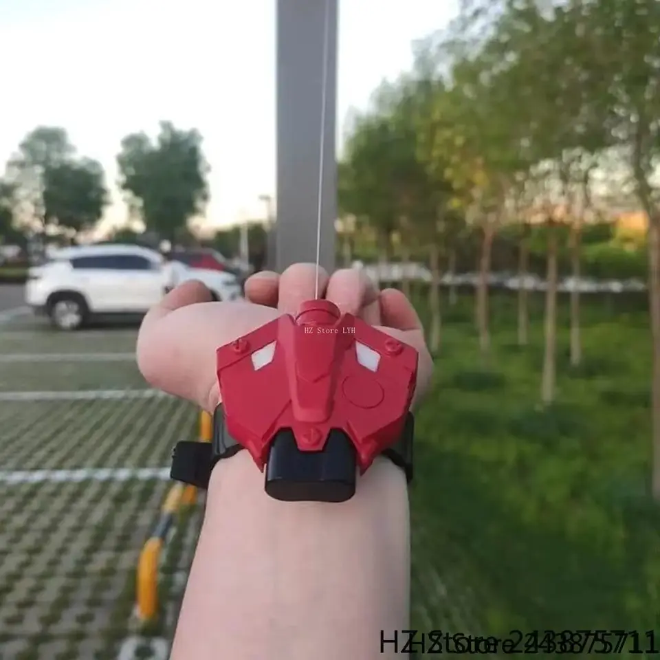 Lanzatelarañas Eléctrico Spiderman Con Muñequera, Dispara Ventosa A 3 Metros, Recargable Por USB, Juguete De Cosplay Y Juegos De Rol