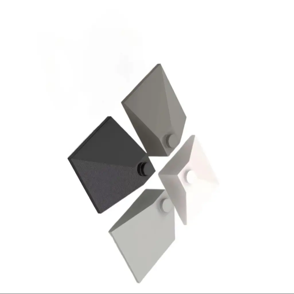 

20 шт. детали пластина 3675 наклон 33 3x3 выпуклые угловые развивающие строительные блоки 100% совместимые кирпичи «сделай сам» игрушки