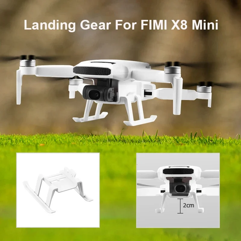 Quick Release Landing Gear for FIMI X8 Mini/Mini V2 Height Extension Leg Gimbal Propeller Protector for Drone Accessories