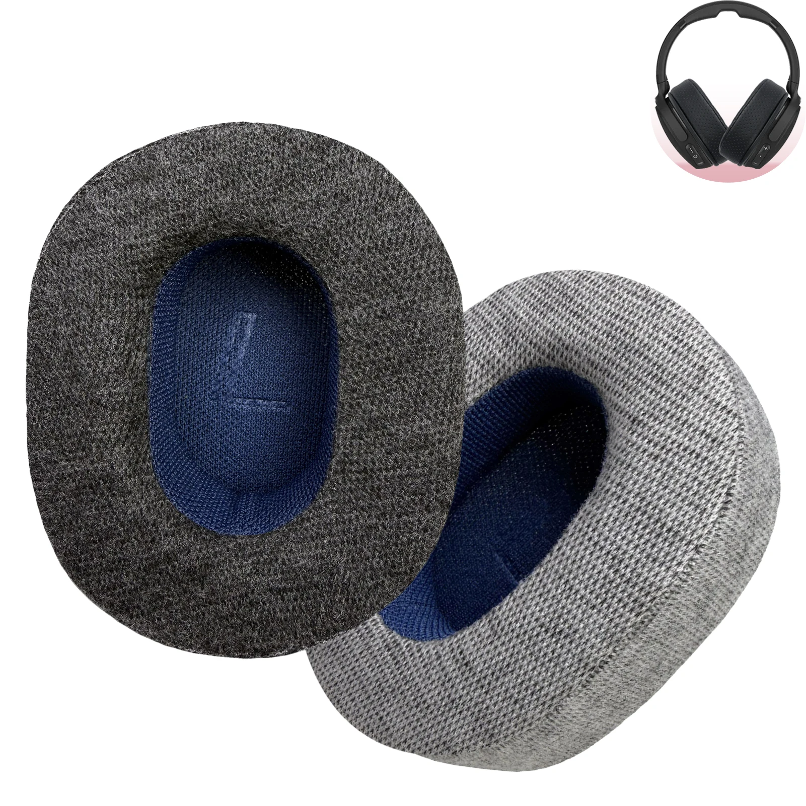 Almohadillas de repuesto para auriculares Skullcandy Venue, fundas para los oídos, orejeras, diadema