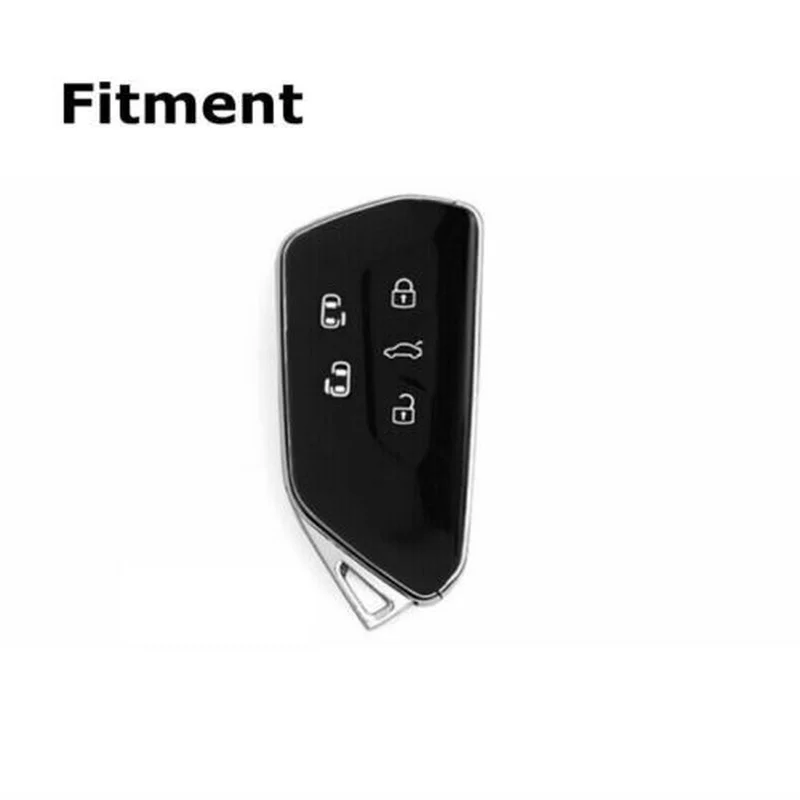 Z+ Genuine Leather Car Remote Key Fob Case Cover Bag For VW Golf 8 Teramon ID.4 MK8