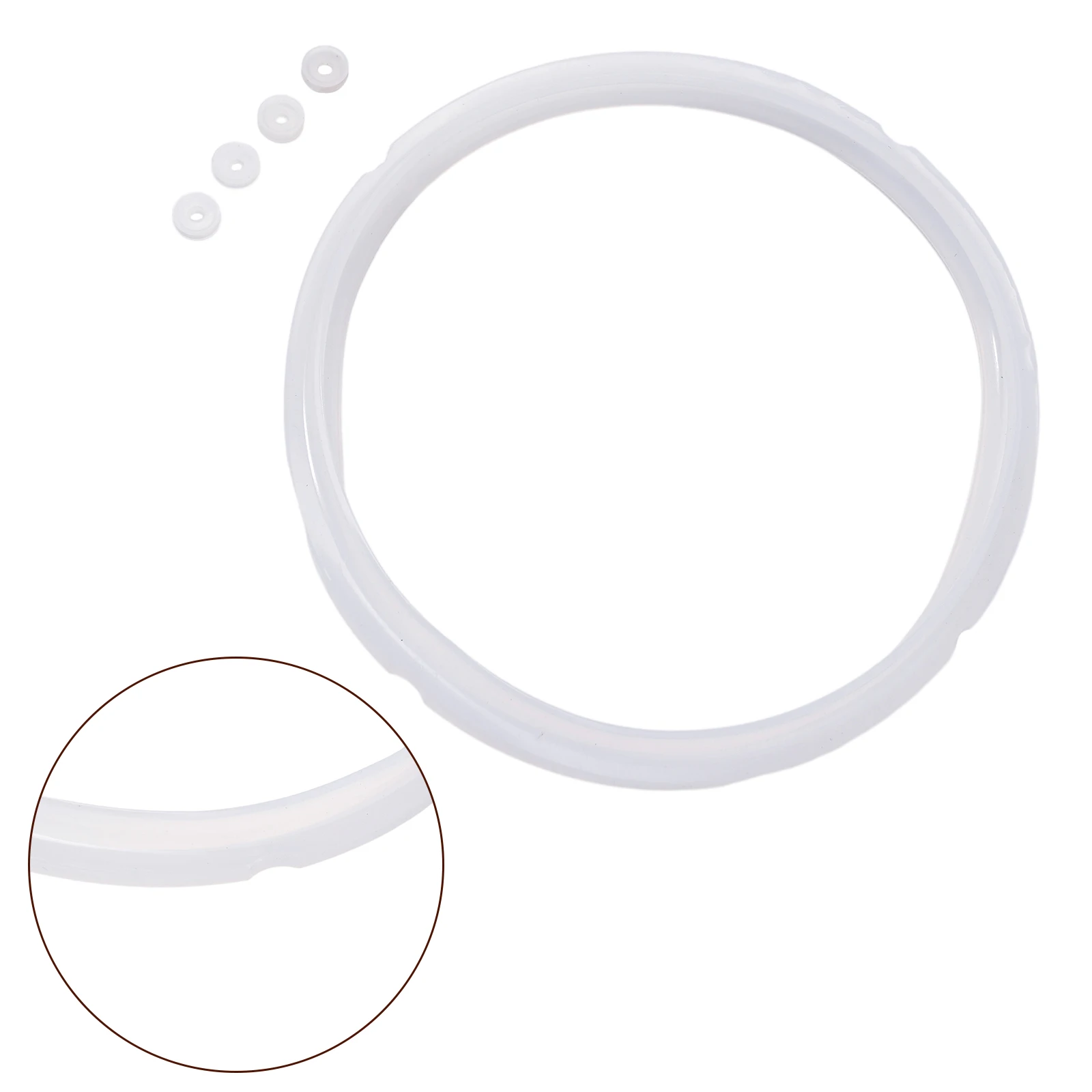 Practical Garden Cooker Gasket Kitchen Supplies High Elasticity Pressure Cooker Seals Silicone For Electric Pressure Cooker