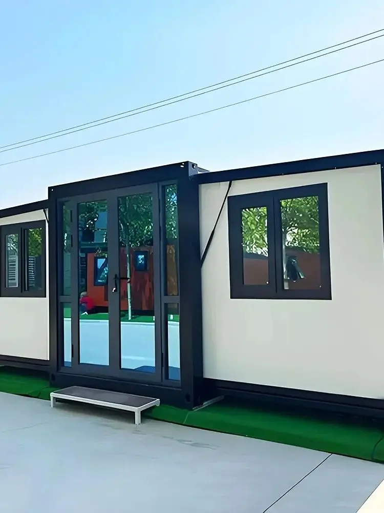 حاوية فولاذية قابلة للتوسيع محلول بناء محمول صديق للبيئة مع 3 غرف نوم للفنادق والمكاتب 20 قدم/30 قدم/40 قدم