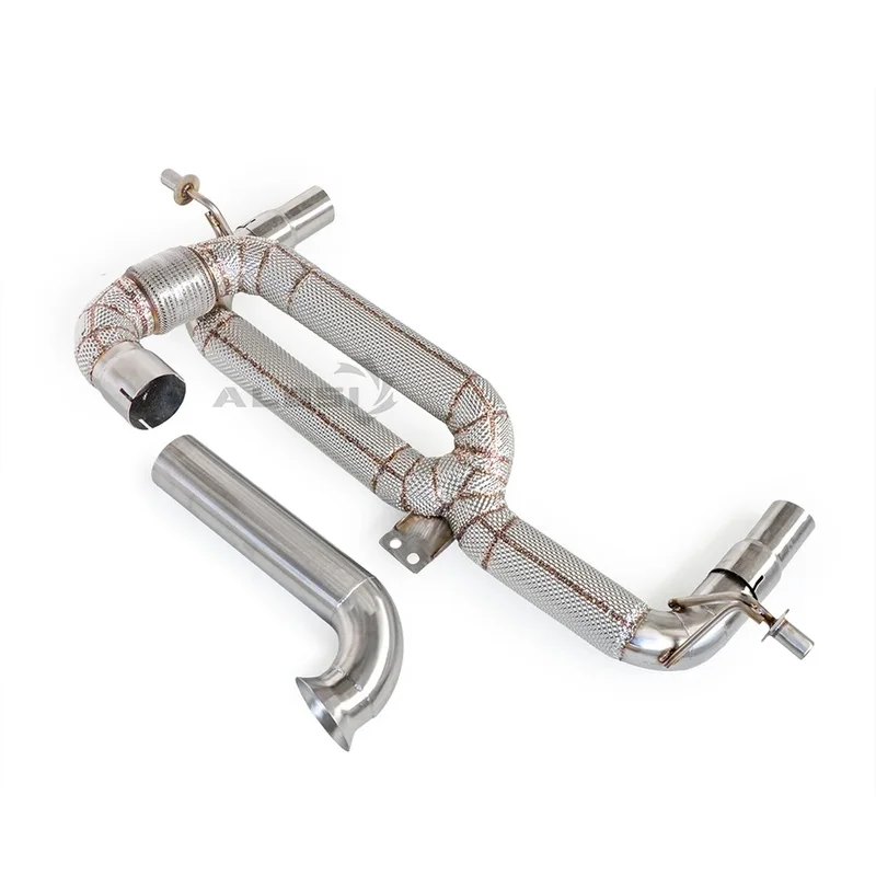 Sonicdiy Customized SS304 Rear Muffler High Performance Exhaust Downpipe for Lotus Emira 2.0T 2021-2022