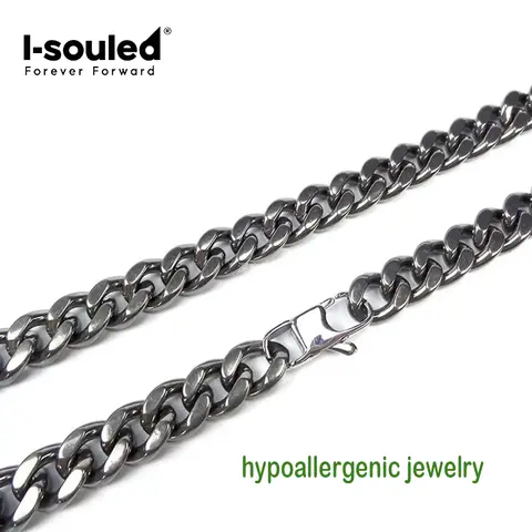 Franskt vintage twist-halsband i rostfritt stål med stjärna och måne - Snyggt statement-hänge i titanstål för kvinnor 10 best sales titanhalsband - №4