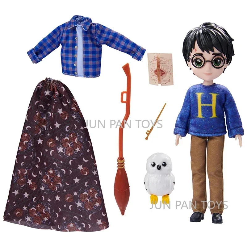 Wizarding World Harry Potter 8-inch Doll Gift Set Wand Luna Hermione Snape Voldemort Ron Dumbledore Classic Movie Kid Toy Figure - view 3