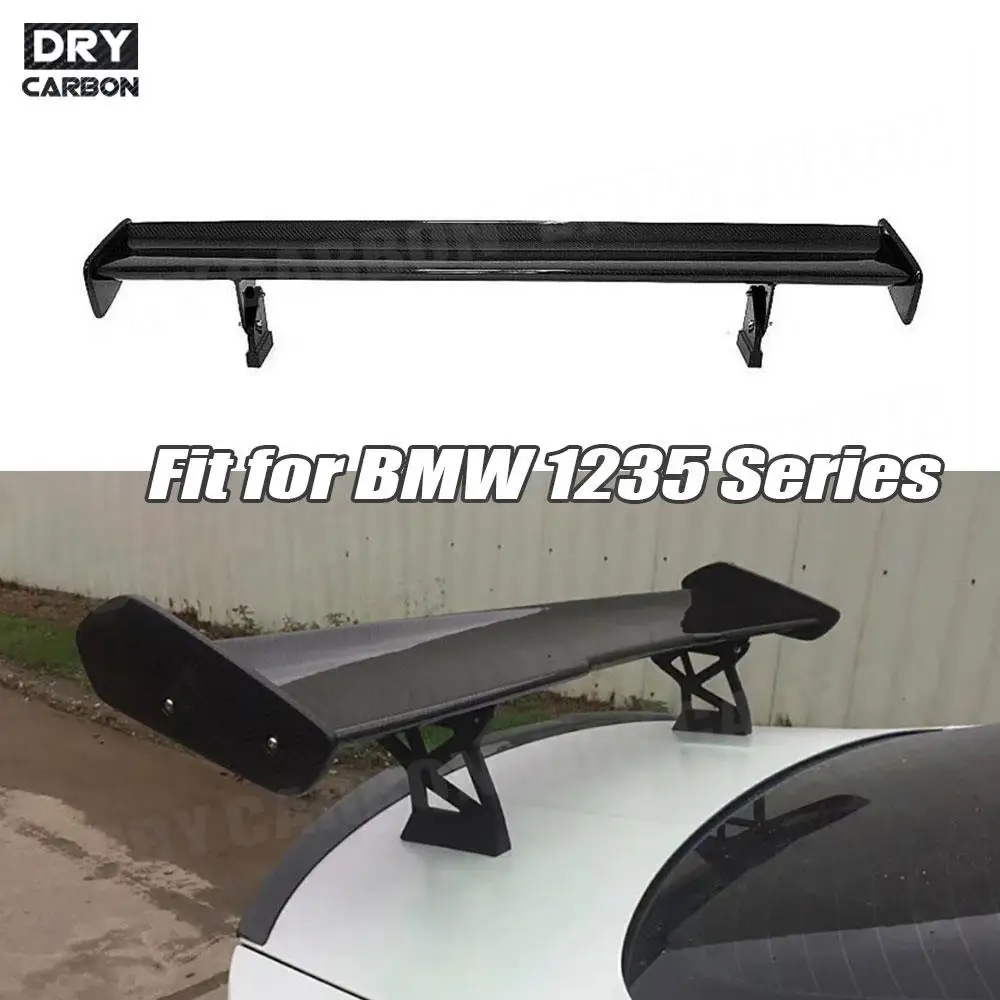 

Car GT Style Carbon Fiber Racing Spoiler Rear Trunk Spoiler Wings for BMW 1M M3 E82 E92 E93 F30 F10 Sedan Coupe Accessories