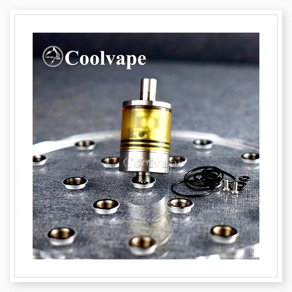 Coolvape Patibulum Unleashed RTA MTL Atomizer 3.5ml 22mm Rebuildable 316SS Vape Vaporizer