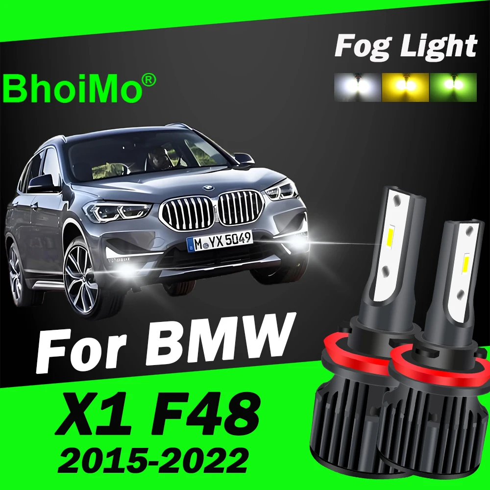 

BhoiMo Led Bulb Front Fog Light For BMW X1 F48 2015 2016 2017 2018 2019 2020 2021 2022 Lamp