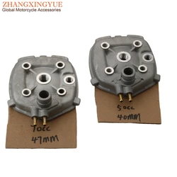 40mm 47mm Cylinder Head For MBK Mach G 50 Nitro R 50cc 2 Stroke Scooter Engine Parts