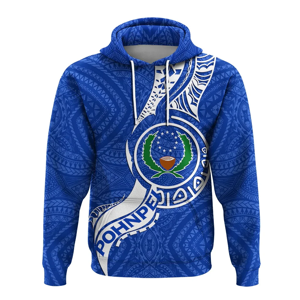 

Pohnpei Polynesian Culture Tribe Tattoo 3D All Over Printed Men's Hoodie Unisex Casual jacket Pullover sudadera hombre ADW813