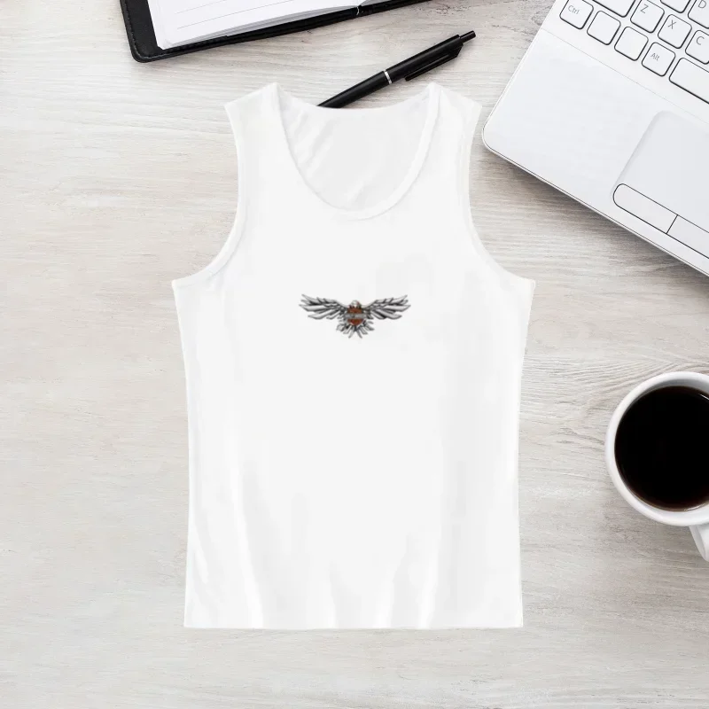 

2025 Summer Versatile Multi Functional Trendy Breathable Printed Sports Tank Top Women's Round Neck Sleeveless Tank Top