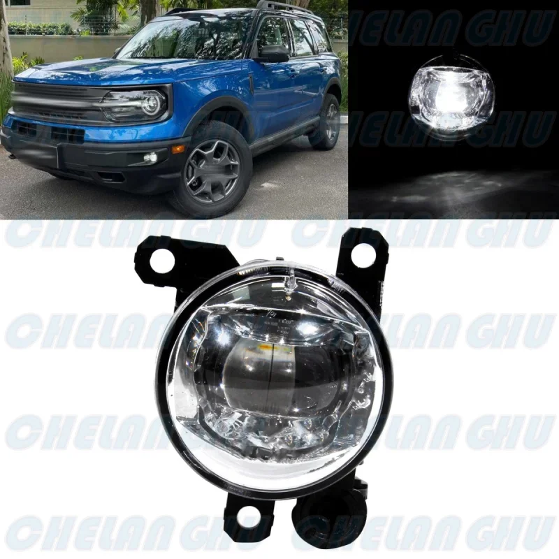 For Ford Bronco Sport 2021 2022 Car accessories Left Side Front Bumper LED Fog Lights Lamp M1PZ-15200-A