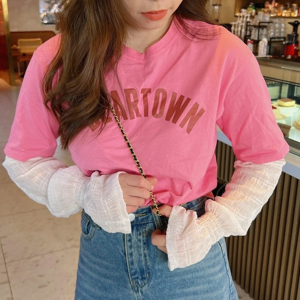 

Gradient Color Ice Silk Arm Sleeves Loose Fit Breathable Sun Protection Arm Sleeves Long Sleeve Elastic Arm Sleeves