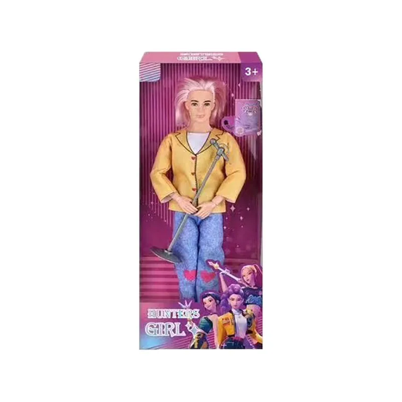 Kpop デーモンハンターアニメ サベボーイ 悪役 男性グループ アクションフィギュア 人形 女の子向け誕生日プレゼント 漫画コレクション