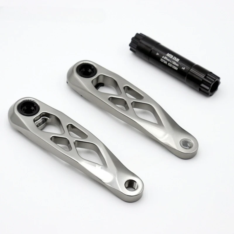 

Mountain bike DUB tooth plate 170mm hollow integrated crank set Hollow CNC high-strength crank set 5DEV