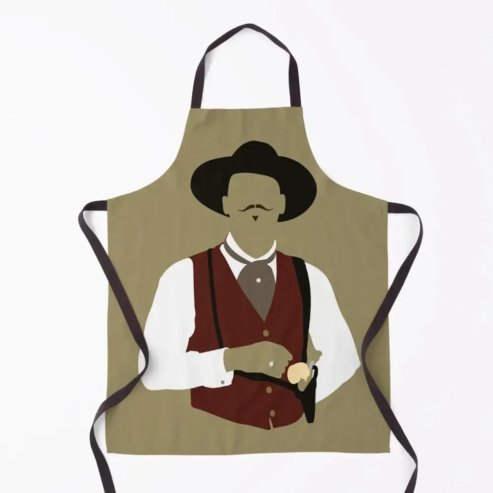 

Doc Holliday 2 Apron Men'ss Customizable man chef uniform barber uniform Apron