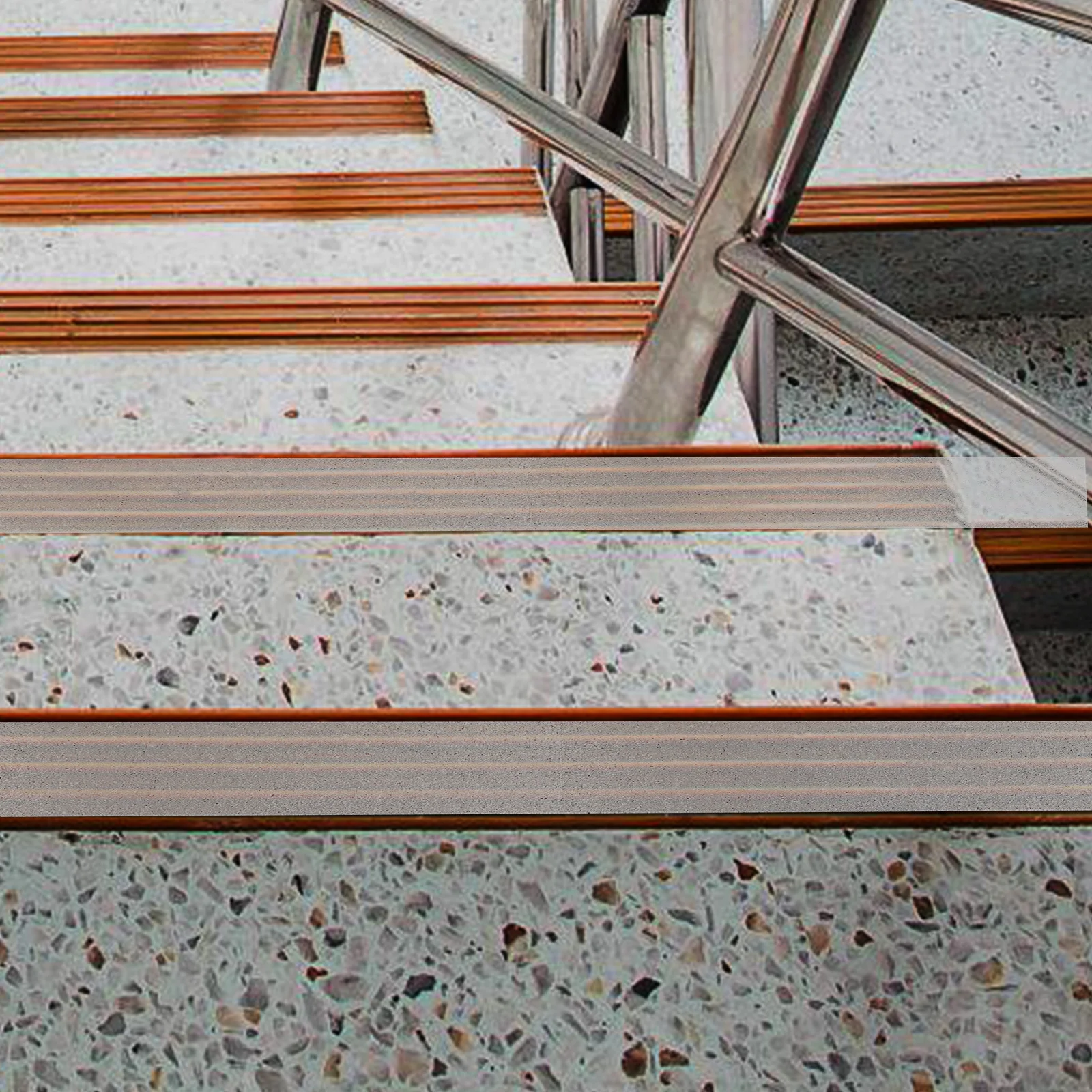 

Anti Slip Stair Tread Outdoor Non Slip Ramp Treads Safety Tape Steps Peva Material Strong Grip Versatile Usage