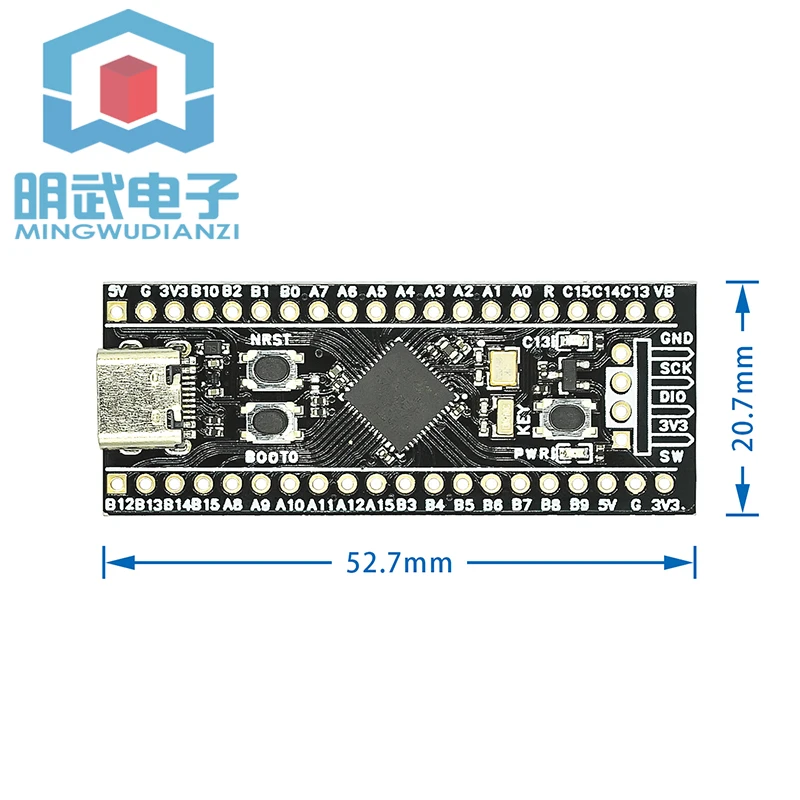 STM32F401CCU6 411CEU6 Development Board 32F4 Core Small System Board Learning Board