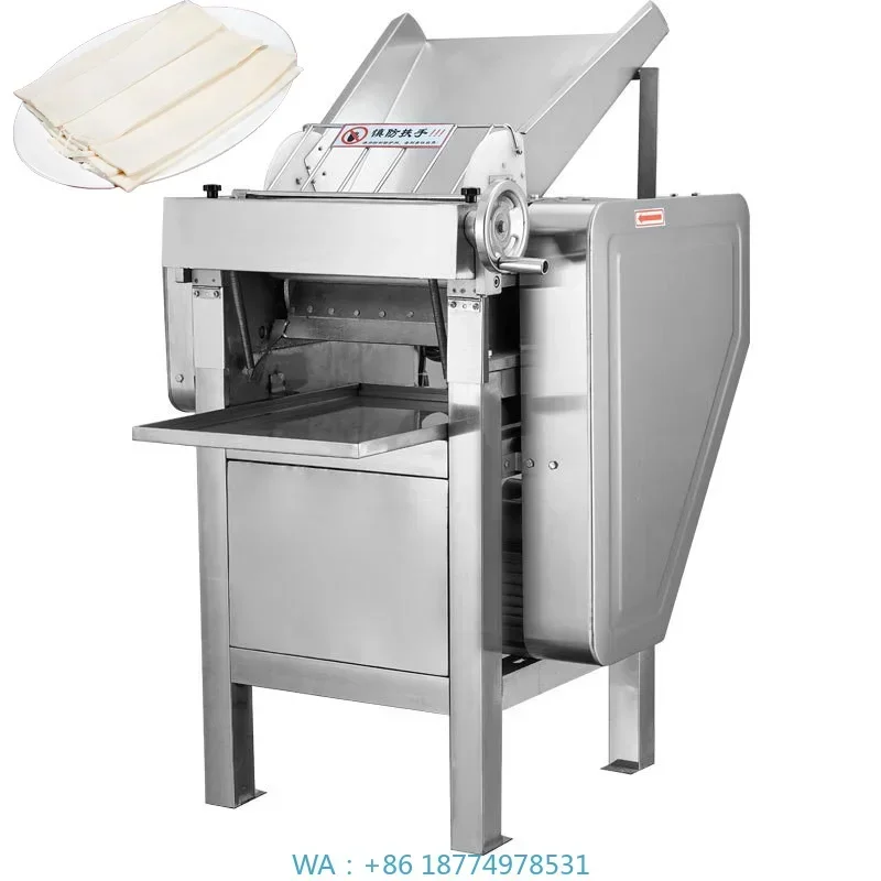 

Restaurant Small Business Dough Sheet Pressing Machine Fully Automatic Dough Pressing Roller Commercial