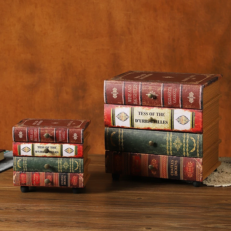 

Desktop drawer type multi-layer bedside table shelf drawer storage box locker