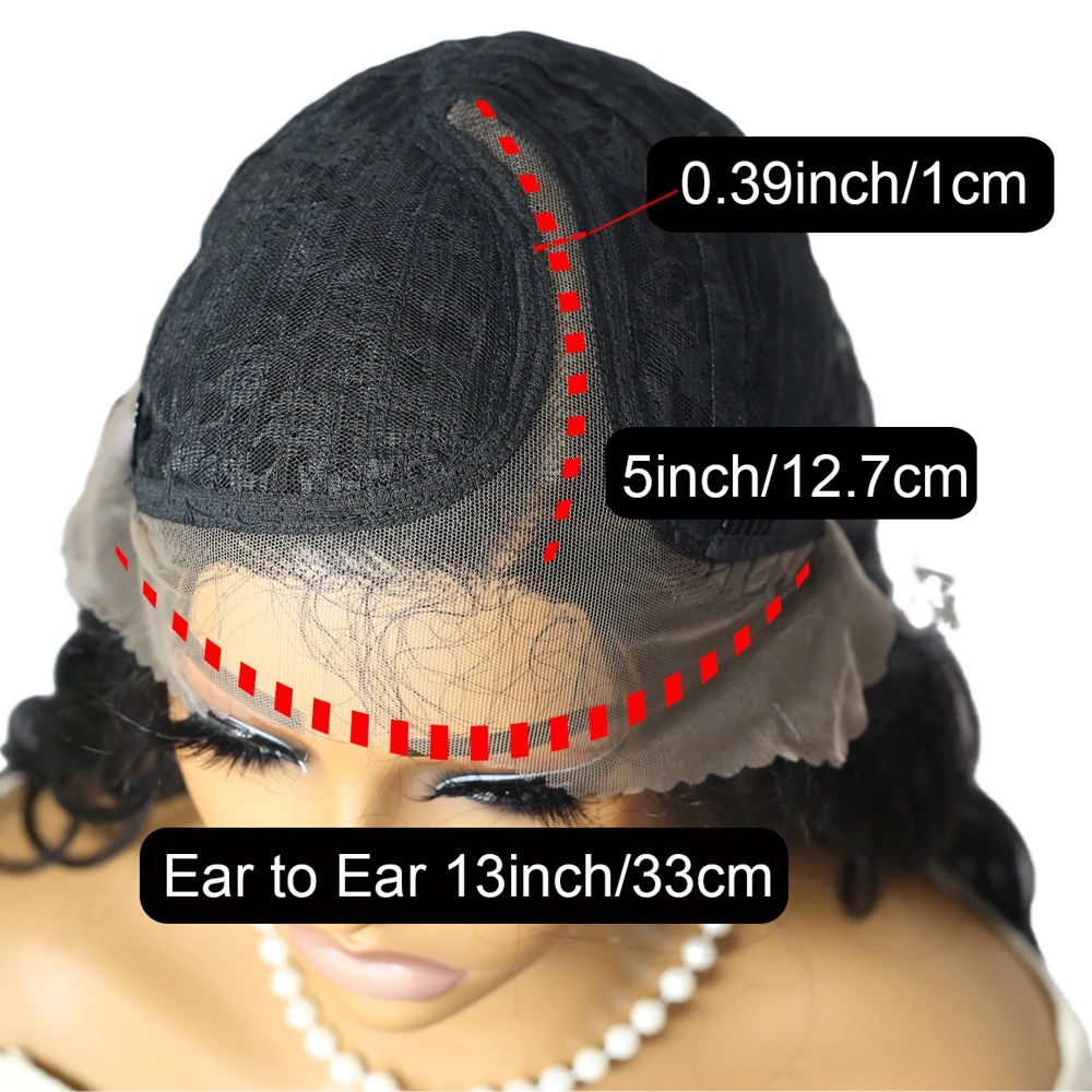 옴브레 하이라이트 웨이브 가발 여성용 합성 T-파트 레이스 프론탈 레드 레이스 13x5 블랙 코스프레 데일리 사용 헤어