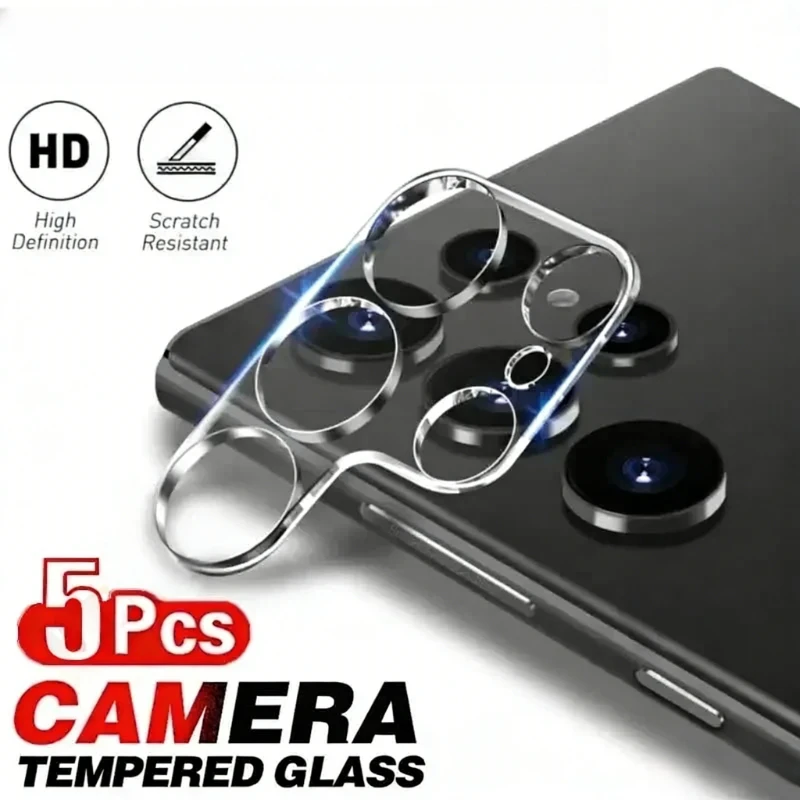 1-5PCS 3D Camera Protector Glass for Samsung S26 Ultra S25 Edge S24 Plus S25 FE Lens Protective Glass Film for Samsung S26 26 +