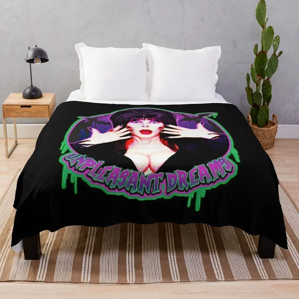 

Mistress of the dark Throw Blanket decorative Tourist Extra Large Throw Hairy Blankets