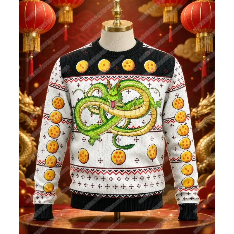 Dragon Ball Super Football Shirt, Anime 3D Printed Long Sleeve Shirt, Breathable Quick Drying Sports Hoodie, Family Style19