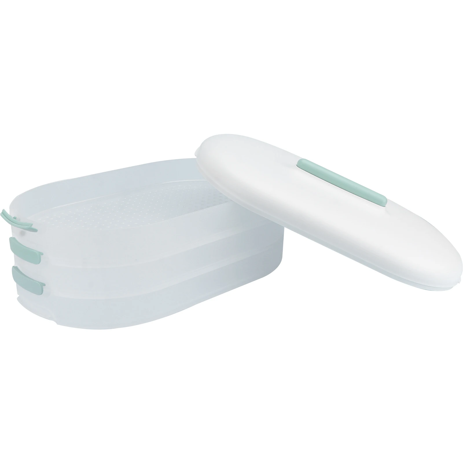 

Dumpling Box Food Storage Containers Fridge ganizer Kitchen Case Preservation Refrigerator Multi Layer Practical Space Saving
