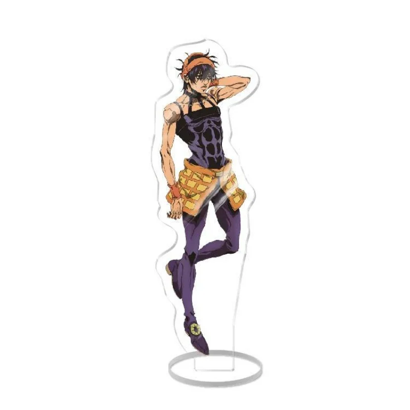 JoJo Bizarre Adventure Anime Handsome Cosplay Figure Plate Desk Decor Standing Sign Keychain HD Acrylic stand standing Gift 15CM - view 4