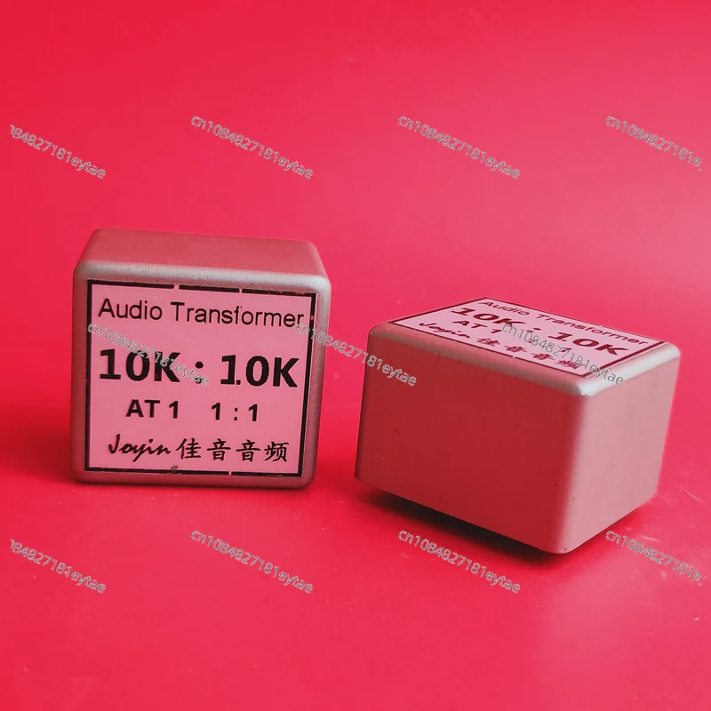 10K: 10K audio isolation transformer with permalloy shield, anti-interference, pre-signal transformer, 20-200KHz -0.2dB