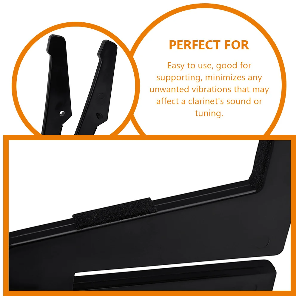

4 Legs Clarinet Stand Detachable Foldable Stable Support Holder for Clarinet Oboe Flute Musical Instrument Display Stand