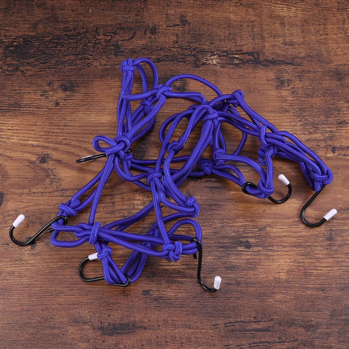 

Bicycle Net Accessory Blue Rubber Rope Reinforced Luggage Cover For Truck Bed Roof Rack Cargo Carrier Motorcycle Rear