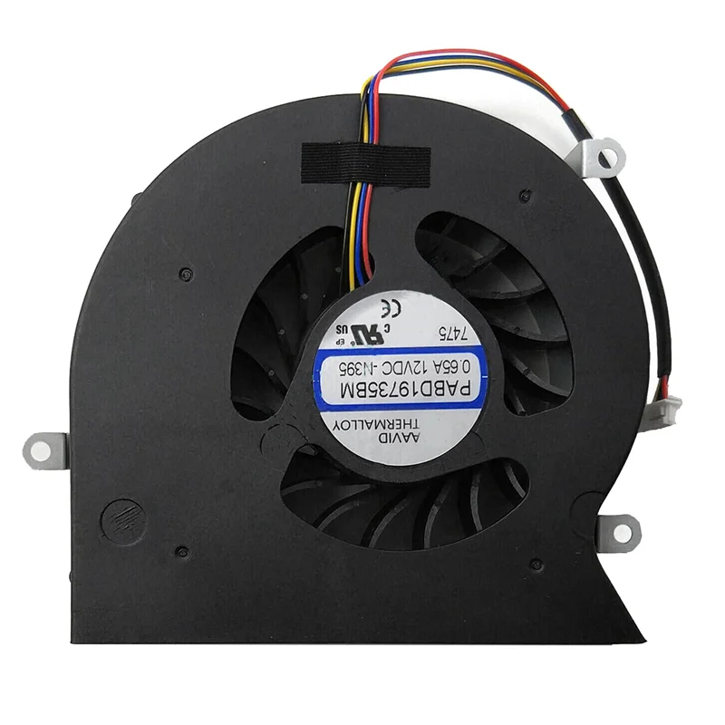 Laptop CPU Cooling Fan for MSI GT62VR 6RD GT62VR 6RE GT62VR 7RE Dominator Pro 16L1 16L2 CPU Fan