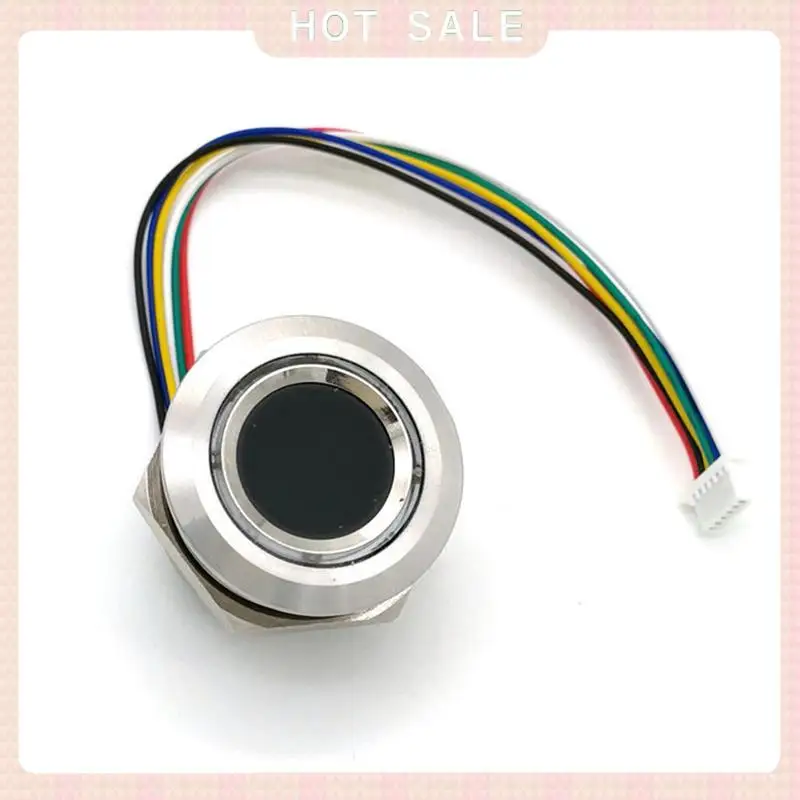 

24-Hour Delivery R503 Circular Round RGB Ring Indicator LED Control DC3.3V MX1.0-6Pin Capacitive Fingerprint Module Sensor Scann