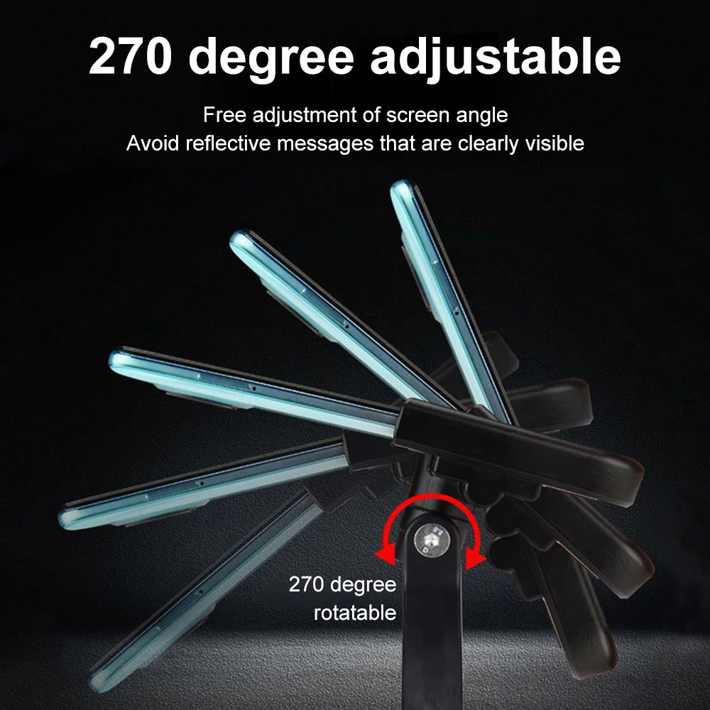 Aluminum Alloy Bicycle Phone Holder GPS Bracket Cellphone Stand Motorcycle Rearview Mirror Handlebar Mount for iPhone Xiaomi