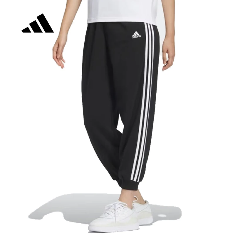 

Женские дышащие мягкие трикотажные брюки-джоггеры adidas с принтом, зауженного кроя, JI6994