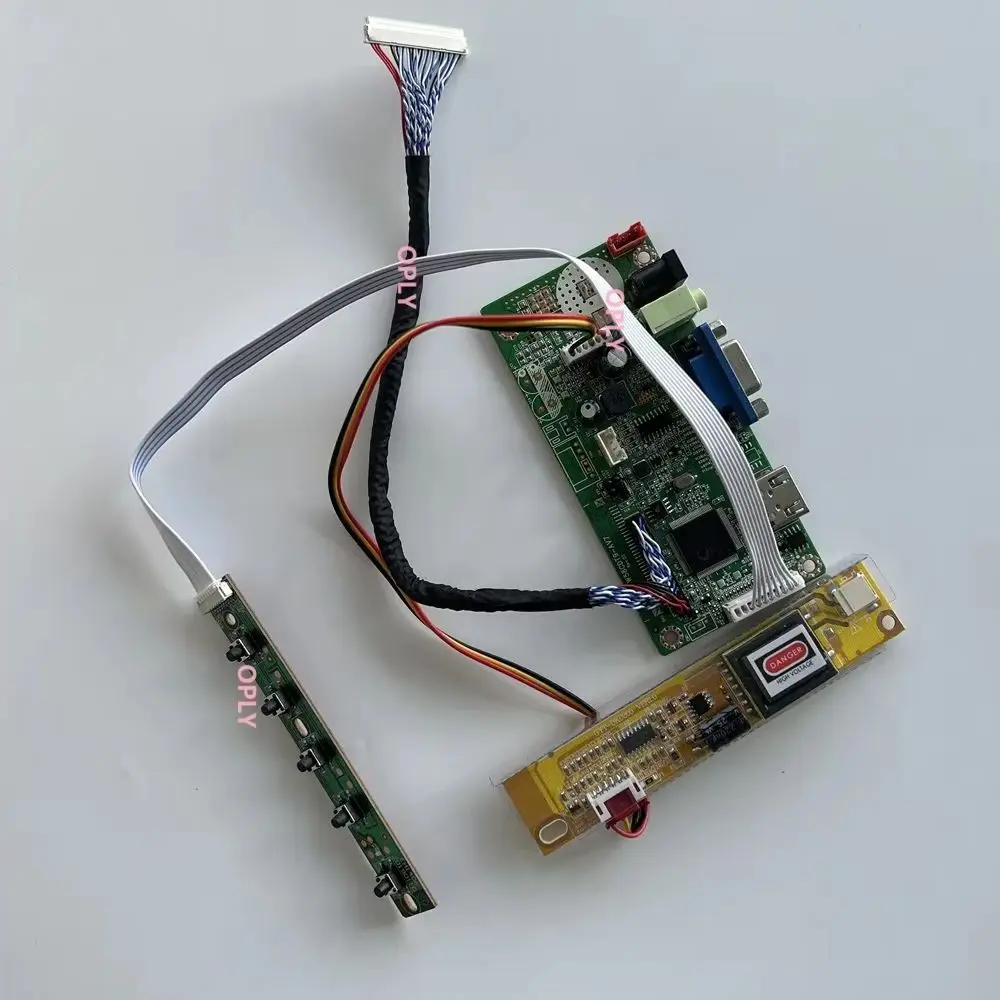Placa controladora 58C Compatible con HDMI VGA para LP140WX1-TL01 LP140WX1-TL02 LP140WX1-TL03 LP140WX1-TL05/TLN1 1280X768 panel LCD 14