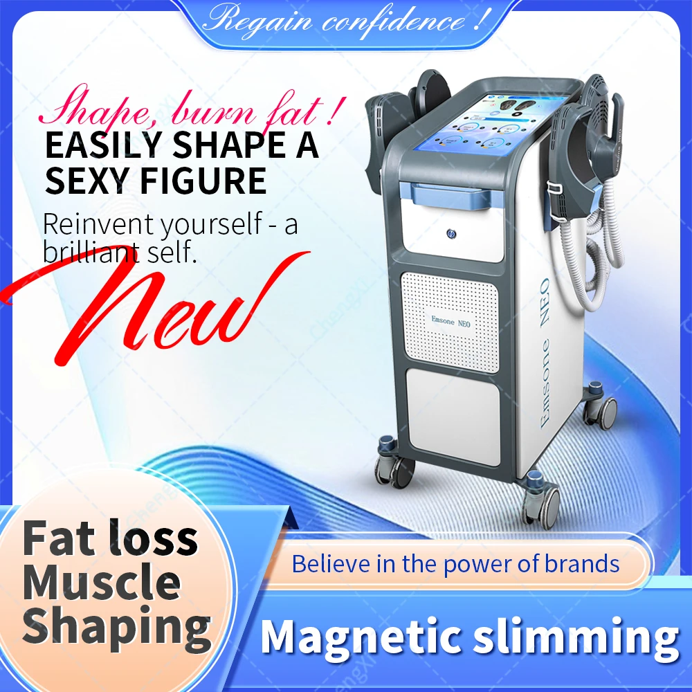 

Emsone NEO Body Sculpting Machine Muscle Stimulator 6500W 200Hz RF Electromagnetic Fat Burning Shaping Machine