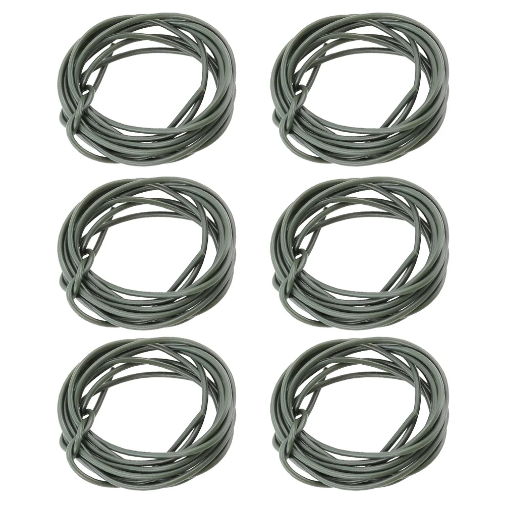 1/3 stücke 1,5 m Karpfen Angeln Silikon Schläuche Anti-Tangle Schnell Sinkende Karpfen Angeln Haken Silikon Schlauch Anti-tangle Rig Schläuche