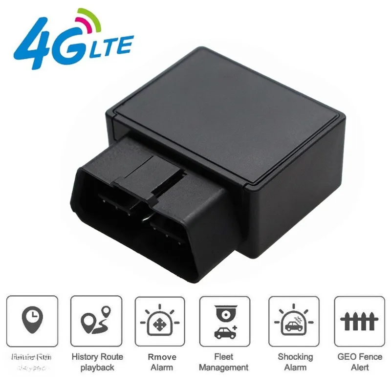 

CY01-PRO 4G+2G Автомобильный OBD-трекер для Google Maps, GPS-трекер для авто с подключением к мобильному приложению и сети, GPS-подключение, питание от автомобильного аккумулятора