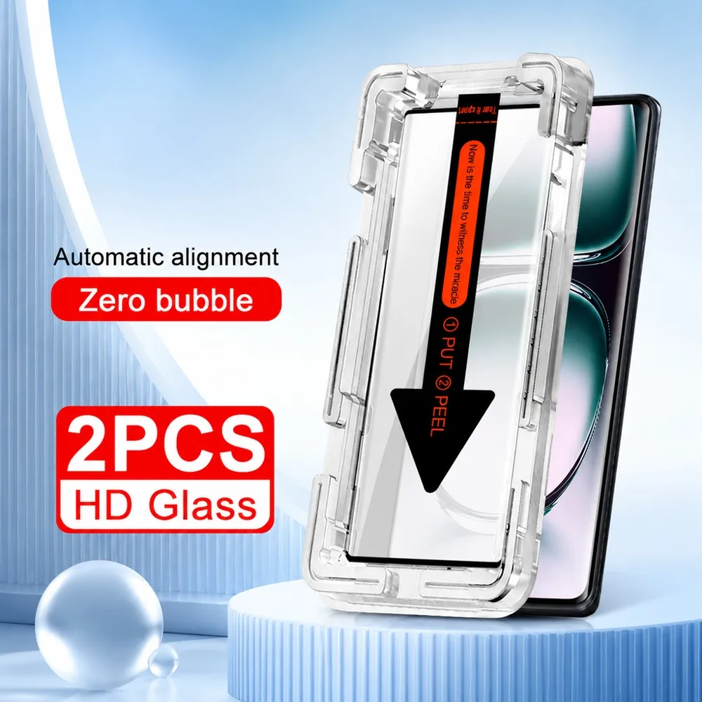 2PCS Screen Protector For Oppo Reno16 F 5G Reno16 Pro 5G Reno 16c Tempered Glass For Oppo Reno16 5G Reno16 FS 5G Water-Resistant