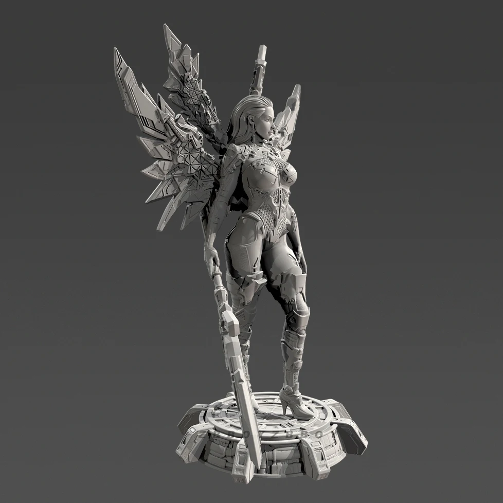 

The height of man 38mm 50mm 75mm Resin model kits colorless and self-assembled （3D Printing ）TD-7596/3D