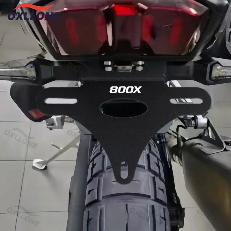 

For KOVE 800 X Pro Rally Super Adventure 2024 2025 2026 Tail Tidy License Plate Holder Bracket 800X Engine Crash bar Protection