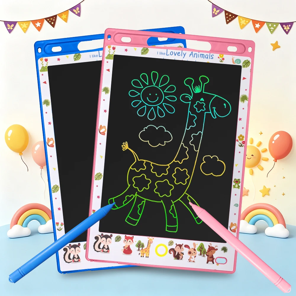 8.5 inch LCD Writing Drawing Tablet Doodle Board Handwriting Pad Educational Toys for Kids Halloween/Christmas/Birthday Gifts